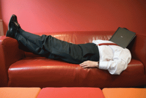 sleeping without a dog