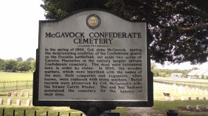 mcgavock confererate cemetery