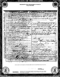 blanks william henry blanks III death cert